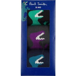 👉 Sock onesize male zwart BIG Dino Jacq Socks