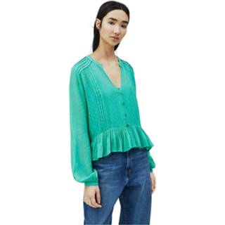 👉 M vrouwen groen Blusa Arvana