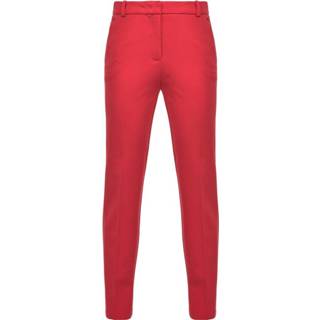 👉 Vrouwen rood Bello 120 Pantalone Punto Stoffa Scuba