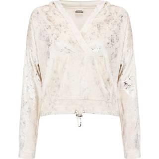 👉 M vrouwen beige Swing Maglia Ciniglia ST. Lamina 8055209205024