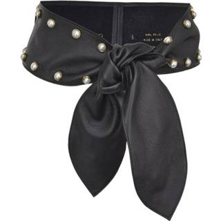 👉 Nappa l vrouwen zwart Aster High Waist Nappa/Perle