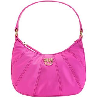 👉 Onesize vrouwen roze Love Mini Half Moon Riciclato Brushed BAG 8055209150423