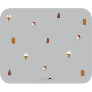 👉 Grijs XL ice cream Noui - Place Mat Cream, Grey (NN12309) 4260686890326