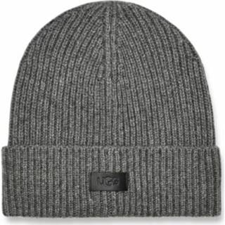 👉 Onesize vrouwen grijs M Wide Cuff RIB HAT