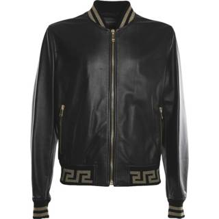 👉 Bomberjacket leather male zwart bomber jacket 8052045171209