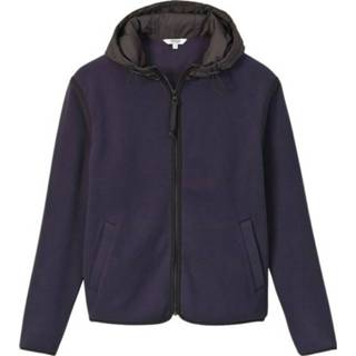 👉 Fleece jas XL male blauw Fadum hooded jacket
