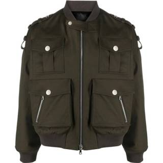 👉 Bomberjacket male groen Utility Bomber Jacket