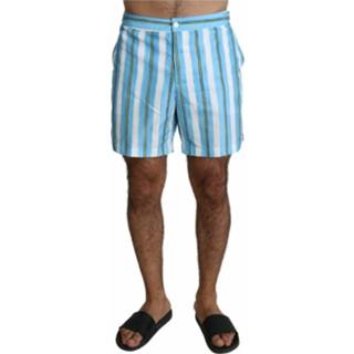 👉 Swimshort XL male blauw Striped Beachwear Men Swimshorts 8054319036917