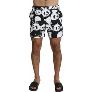 👉 Swimshort XL male zwart Panda Beachwear Boxer Swimshorts