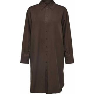 👉 Longshirt LS vrouwen bruin Iduna long shirt 1638739337549