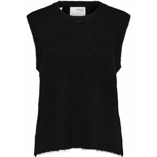 👉 Vest XL vrouwen zwart Lulu knit