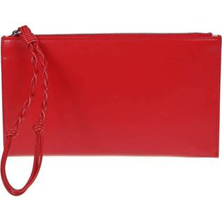 👉 Onesize vrouwen rood ZIP Document Holder BAG