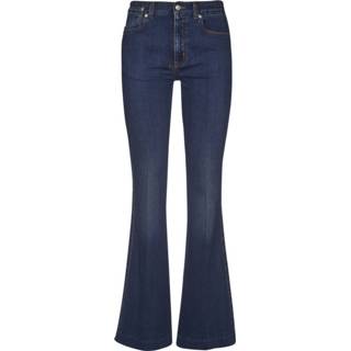 👉 Broek W26 W28 W27 W24 W29 W25 vrouwen blauw Trousers