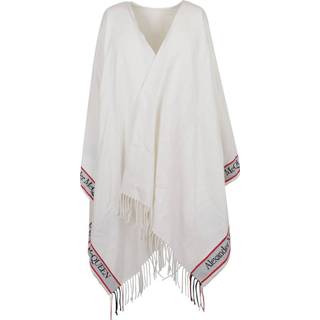 👉 Poncho onesize vrouwen wit 8050883387431