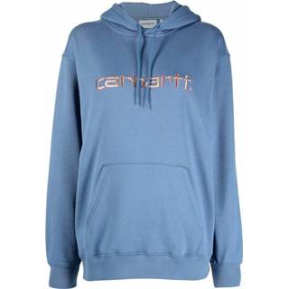 👉 Sweatshirt s vrouwen blauw Hooded