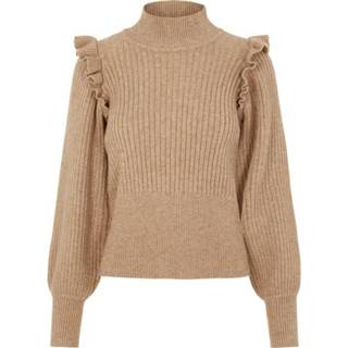 👉 Pullover XL vrouwen bruin Knit Pb10