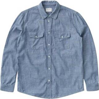 👉 XL male blauw Chemise George Chambray 1638348641372