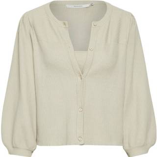 👉 L vrouwen beige RagnaGZ duo cardigan Ms21 5714352152298