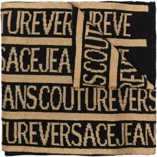 👉 Onesize vrouwen bruin Scarf Logo Lurex 1638321528430