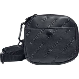 👉 Rugtas leather wit unisex zwart Urban Classics - Imitation Festival Bag 4053838725108