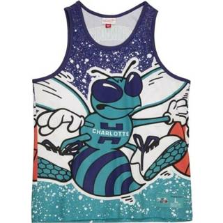 👉 L male blauw Camiseta Hornets Jumbotron Mesh Tank 1638273387024