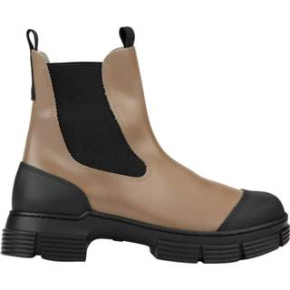 👉 Rubber vrouwen beige Chelsea Boots 5714667209748