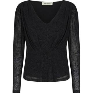 👉 XL vrouwen zwart Bluser S214233