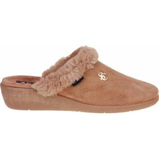 👉 Pantoffels vrouwen bruin Pantoffel