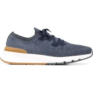 👉 Male blauw Lace up trainers