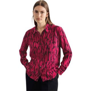 👉 Blous vrouwen rood Blouse