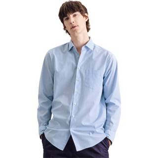 👉 Casual shirt XL male blauw Regular