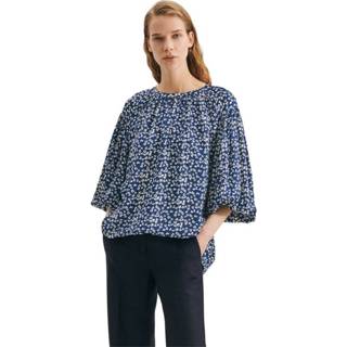 👉 Vrouwen blauw Tunic Oversized fit