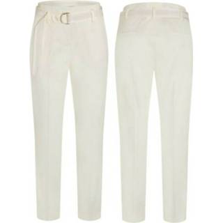 👉 Vrouwen wit Pantalón Pinza Crudo