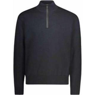 👉 Pullover l male blauw Quarter ZIP