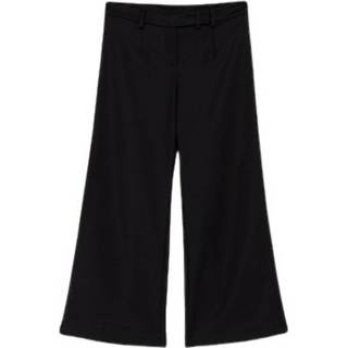 👉 Vrouwen zwart Pantalone IN Cotone Stretch 8P0164/Aq39