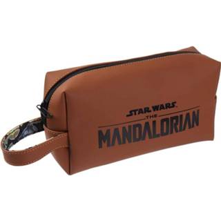 👉 Toilettas unisex meerkleurig mannen Star Wars - The Mandalorian Grogu & 8445484013665