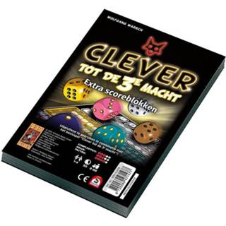 👉 Dobbelspellen Clever tot de 3e macht - Scoreblok (2 stuks) 8720289471477