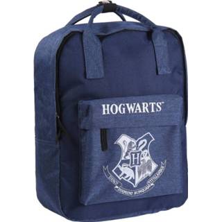 👉 Rugtas unisex wit blauw Harry Potter - Hogwarts 8445484023145