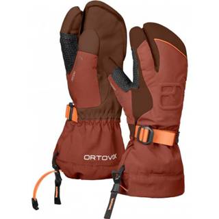 👉 Ortovox - Women's Merino Freeride 3 Finger Glove - Handschoenen maat S, zwart
