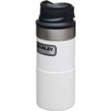 👉 Beker grijs zwart Stanley - Classic Trigger Action Travel Mug maat 350 ml, grijs/zwart 6939236343831