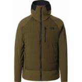 👉 The North Face - Steep 5050 Down Jacket - Donsjack maat XXL, bruin/olijfgroen/zwart