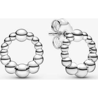 👉 PANDORA Cirkel Kralenoorstekers, Oorbellen, No stone, 298683C00