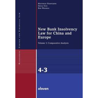 👉 Engels New Bank Insolvency Law for China and Europe 9789462362161