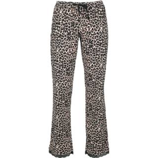 👉 Pyjama s zwart vrouwen bruin Pussy Deluxe - Leo Pants Pyjamabroek 4044583890678