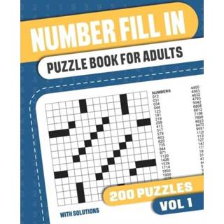 👉 Engels Number Fill In Puzzle Book for Adults 9798745279768