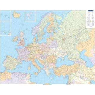 👉 Poster engels KuF Europa politisch 1 : 4 500 000. 9783259941560