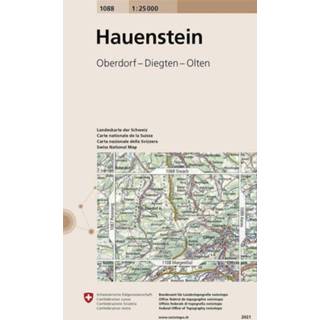 👉 Engels Swisstopo 1 : 25 000 Hauenstein 9783302010885