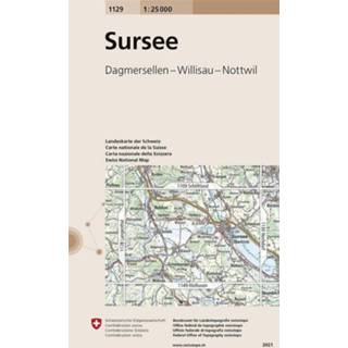 👉 Engels Swisstopo 1 : 25 000 Sursee 9783302011295