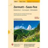 👉 Engels Swisstopo 1 : 33 333 Zermatt - Saas Fee 9783302333069