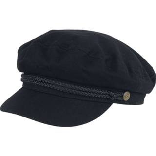 👉 Beanie m zwart unisex Brixton - Fiddler Cap